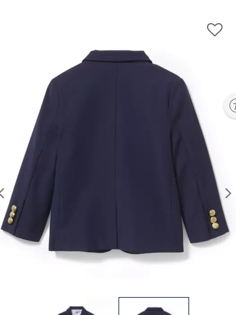 Janie and Jack Boy Maritime The Classic Blazer Navy Size 5 NWOT preppy holiday - Picture 15 of 15